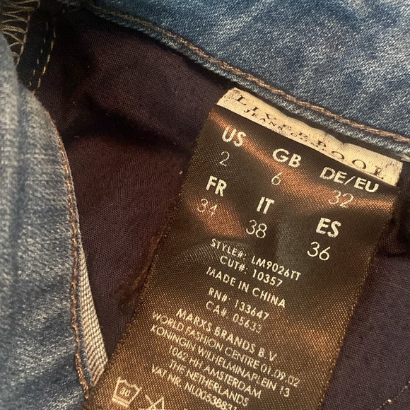 Womens Liverpool Denim Jeans‎ Shorts size 2 - Picture 4 of 9